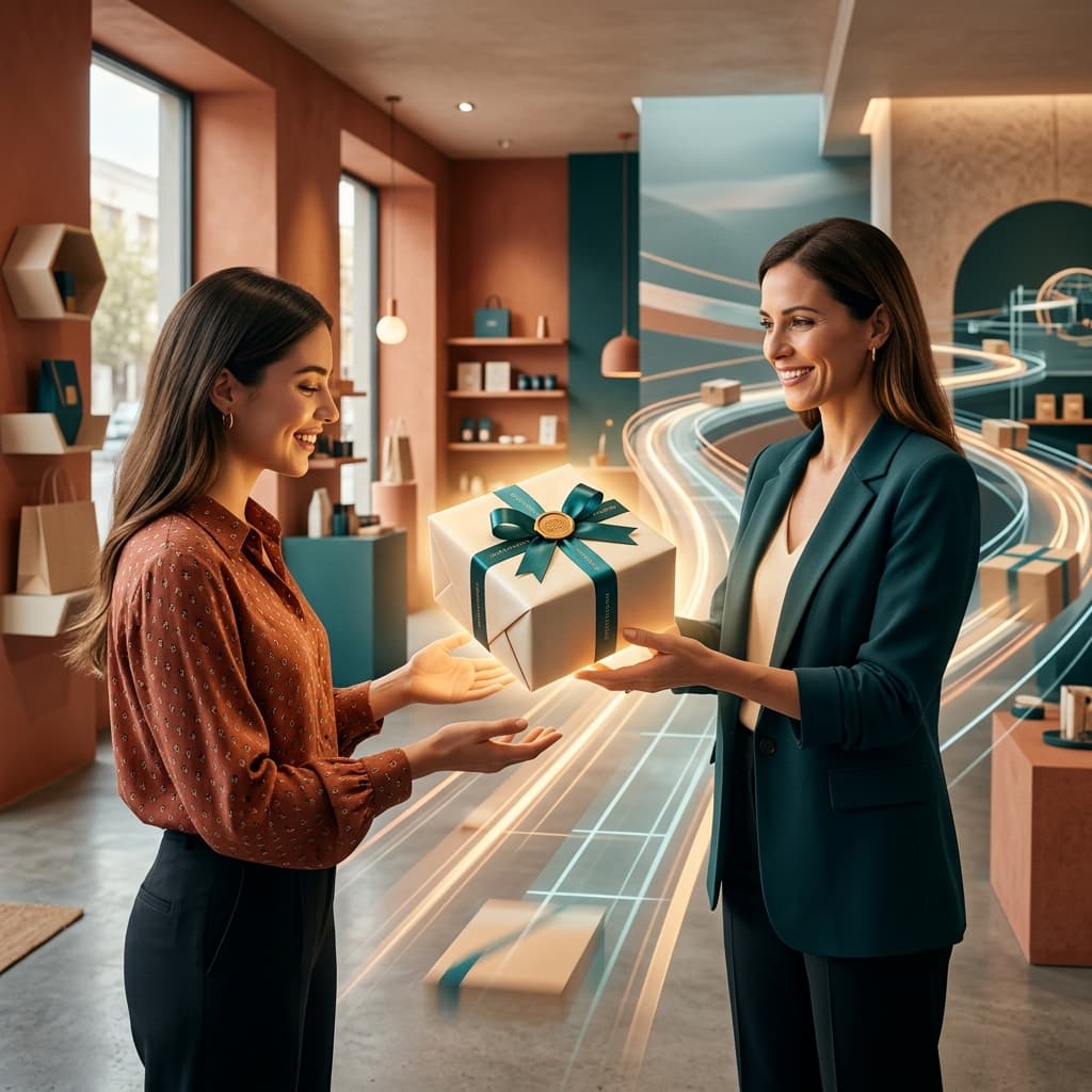 Dueño de tienda de calzado en Chile gestionando un punto de retiro PUDO de forma eficiente