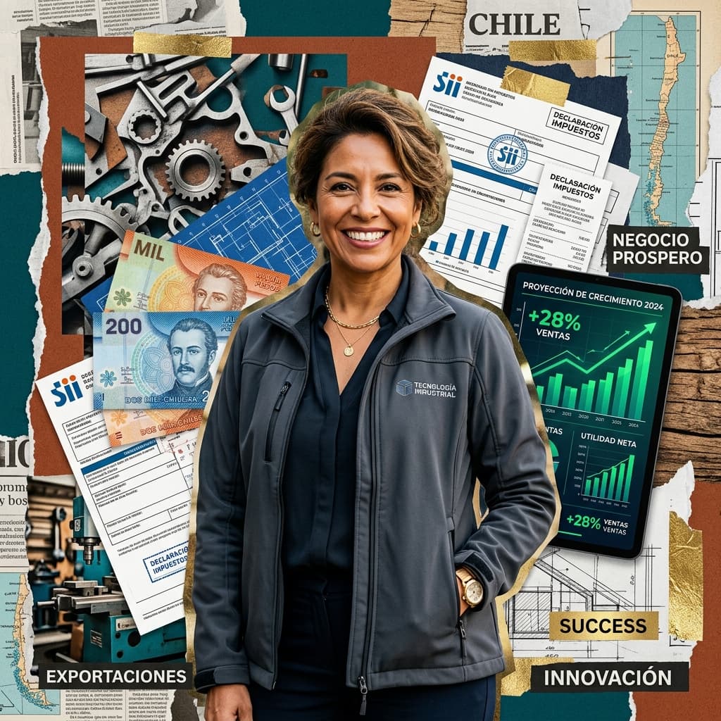 Dueño de empresa de climatización revisando presupuestos en una tablet en su taller